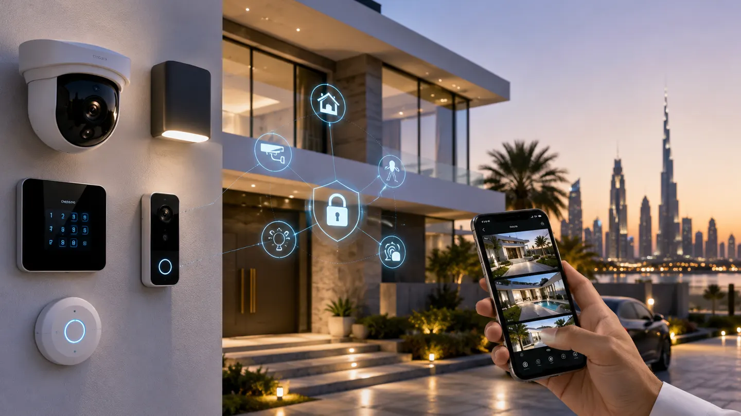 Image: Top Smart Home Security Systems For Your Dubai Property in 2026