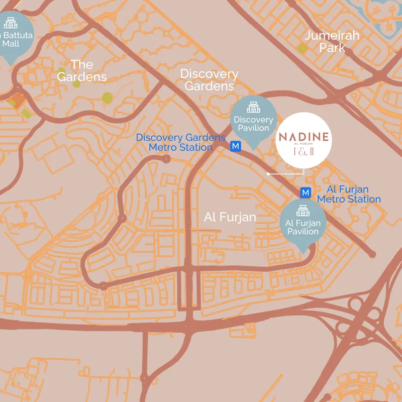 London Gate Nadine Residences location image