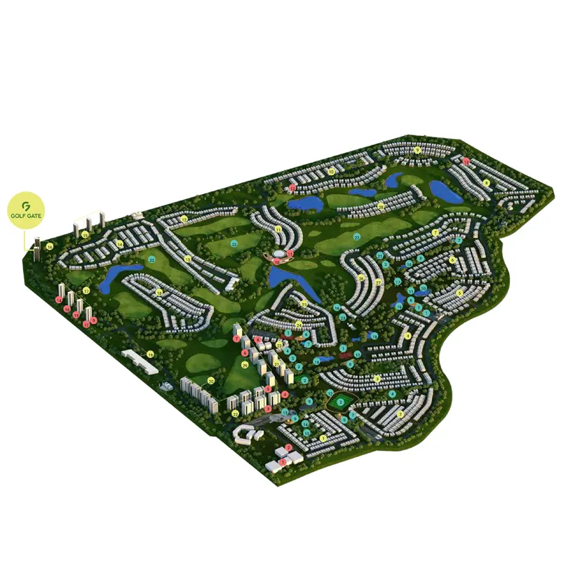 DAMAC Vista Lux location image