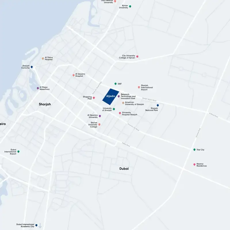 Arada CBD Cluster 2 Connectivity Image