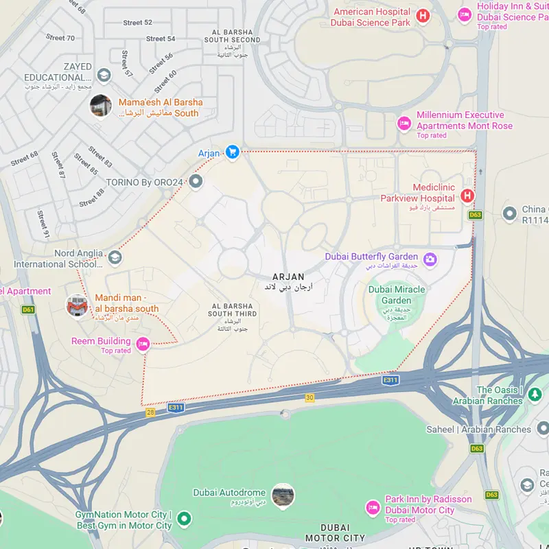 Auria Gardens Connectivity Image