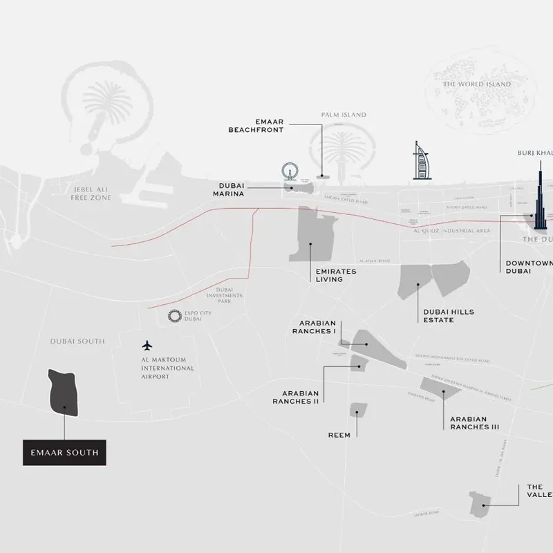 Emaar Grove Ridge Connectivity Image