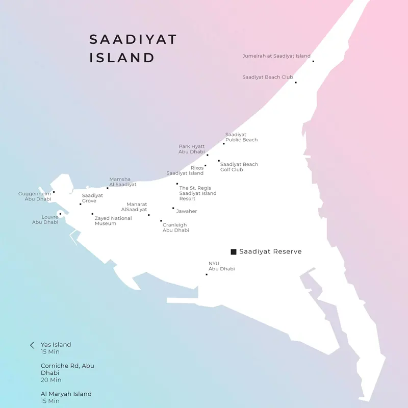 AMS Murjan Al Saadiyat Connectivity Image