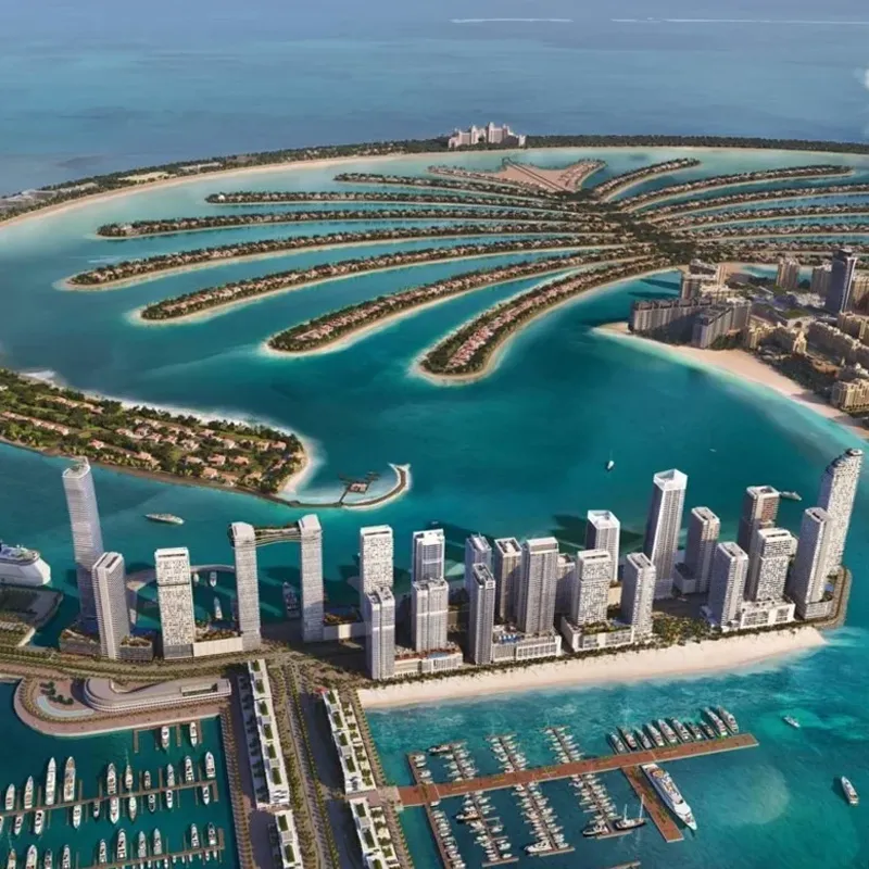 Emaar Palace Beach Residence Tower 2 location image