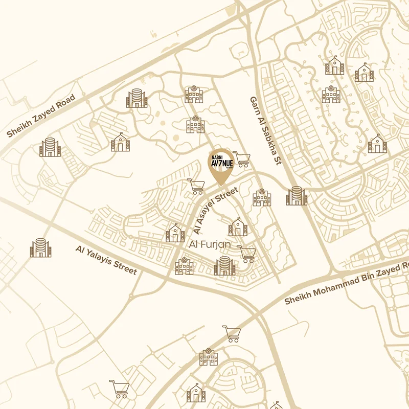 Avenue Residence 8 location image