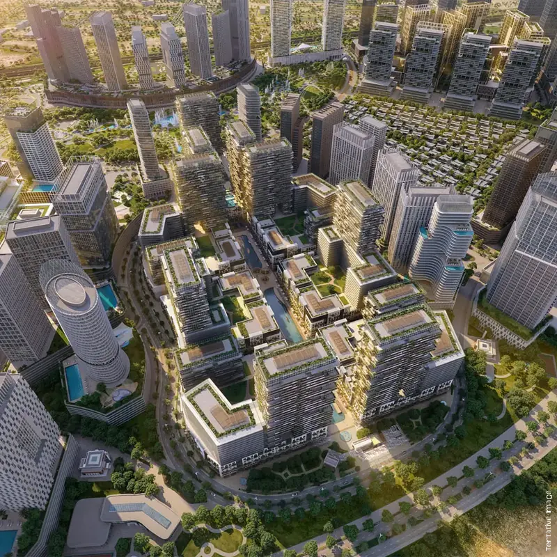Azizi Milan Heights location image