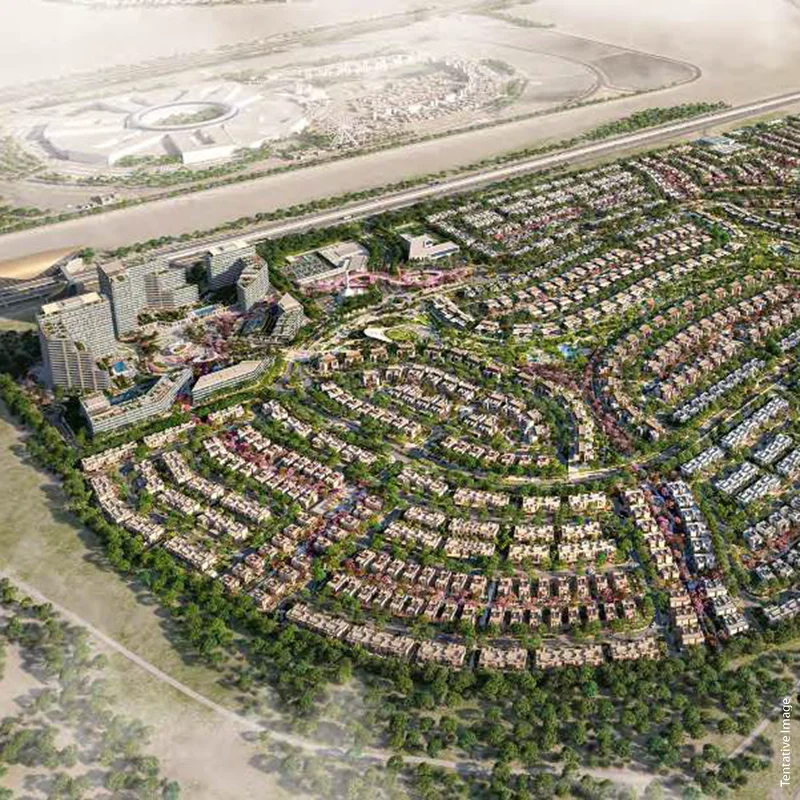 Aldar Cassia Villas location image
