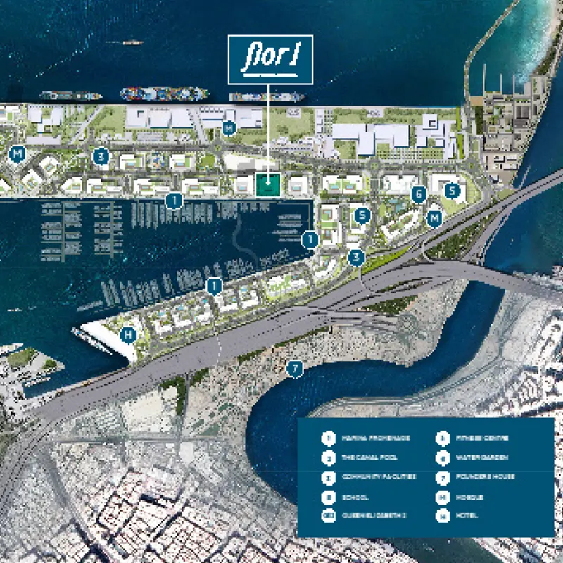 Emaar Fior location image