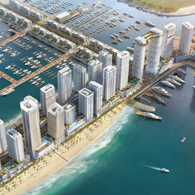 Emaar Grand Bleu Tower 2 location image