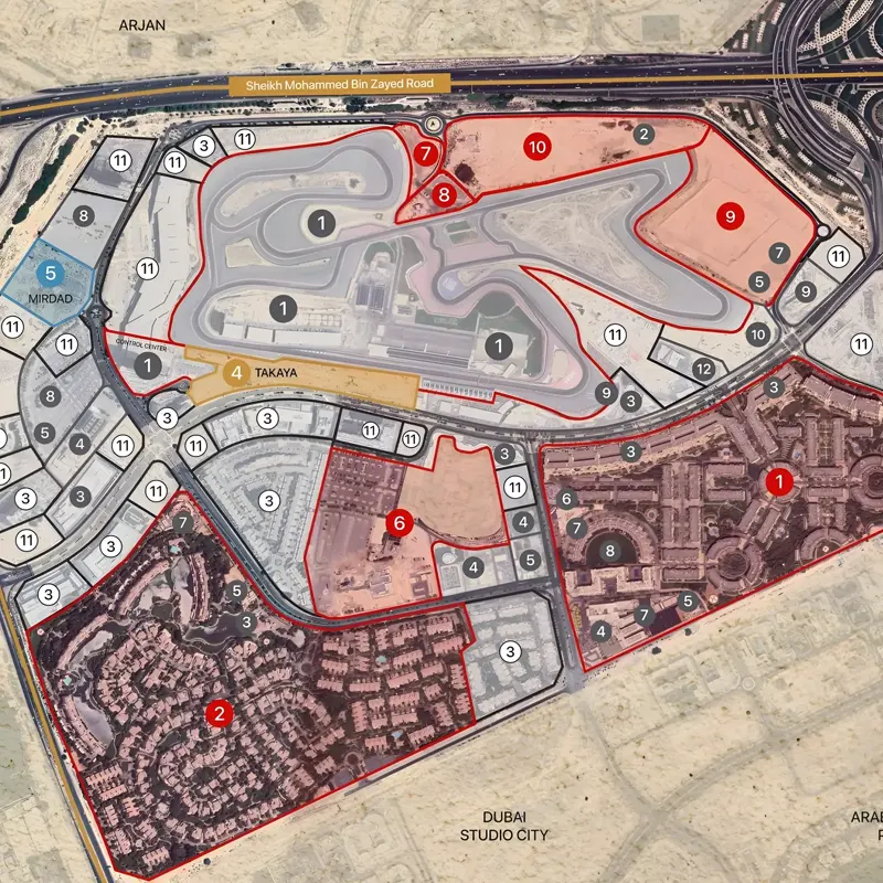 Mirdad M2 By Union Properties location image