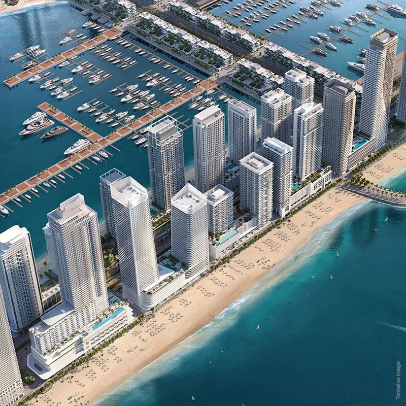 Emaar Sirena by Palace West Tower location image
