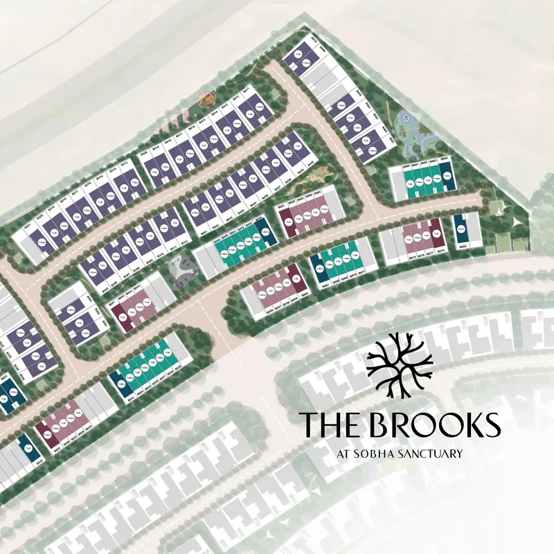 Sobha The Brooks location image