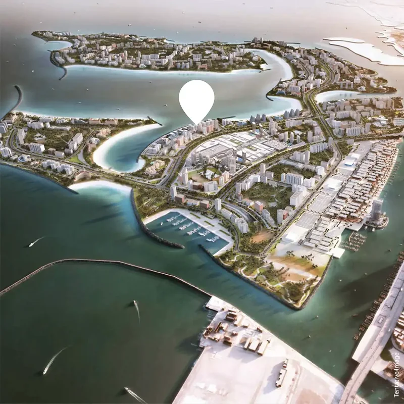 Imtiaz Sunset Bay 3 location image