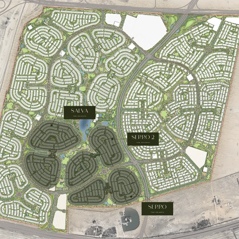 Emaar The Heights Country Club and Wellness location image