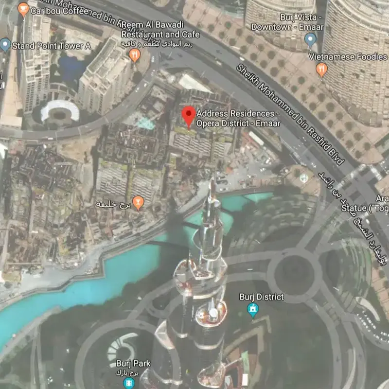 Emaar Address Residences location image