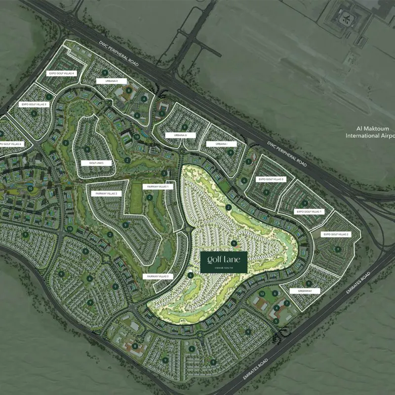 Emaar Golf Lane location image