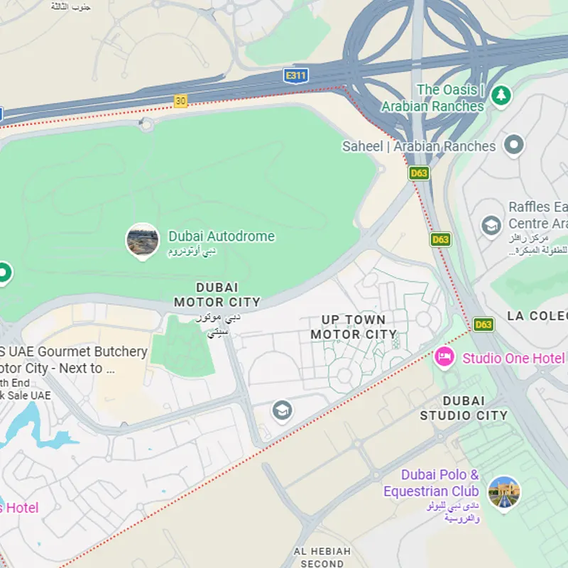 Sobha Motor City Connectivity Image