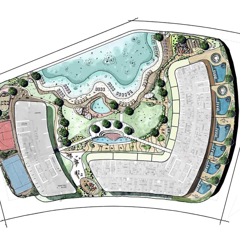 Binghatti Hills 2 location image