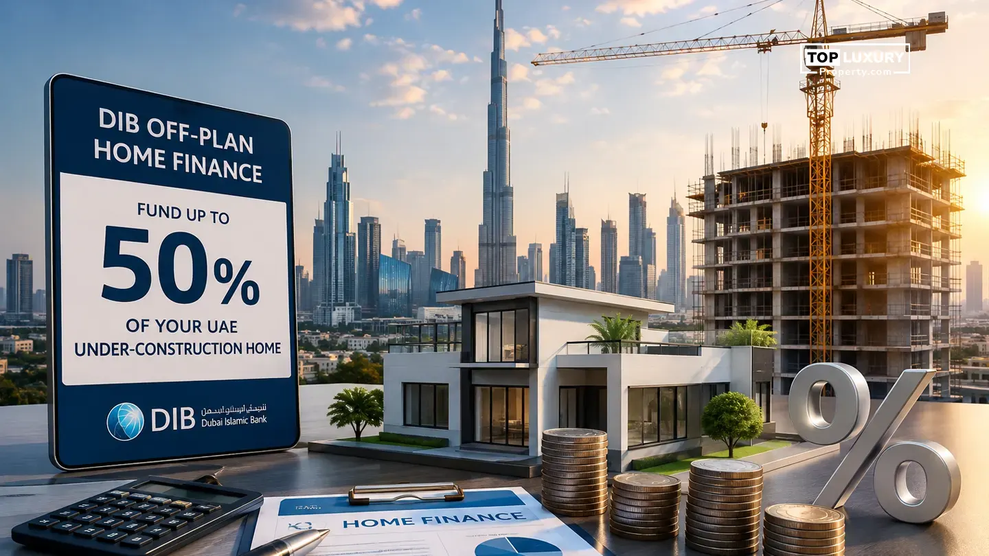 DIB Off-Plan Home Finance: Fund Up to 50% of a UAE Property