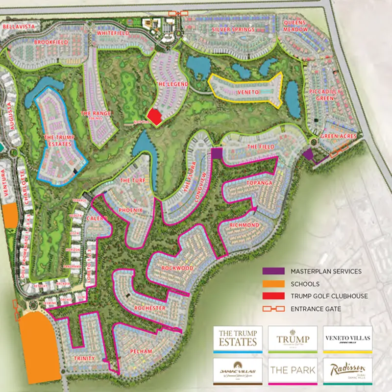 Damac 90210 Boutique Villas location image