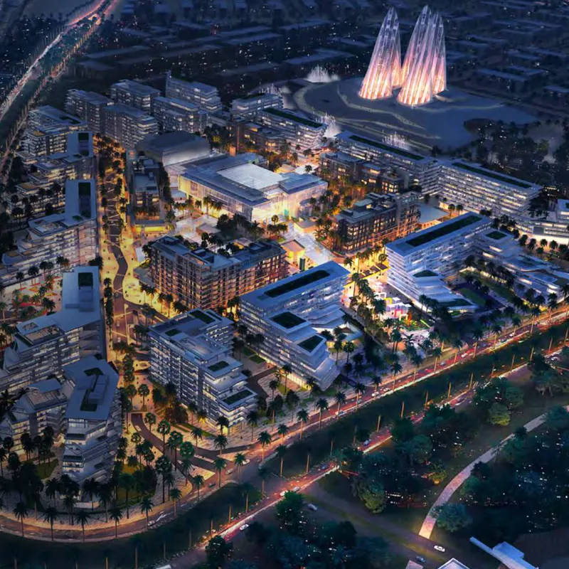 Aldar Manarat Living 2 location image