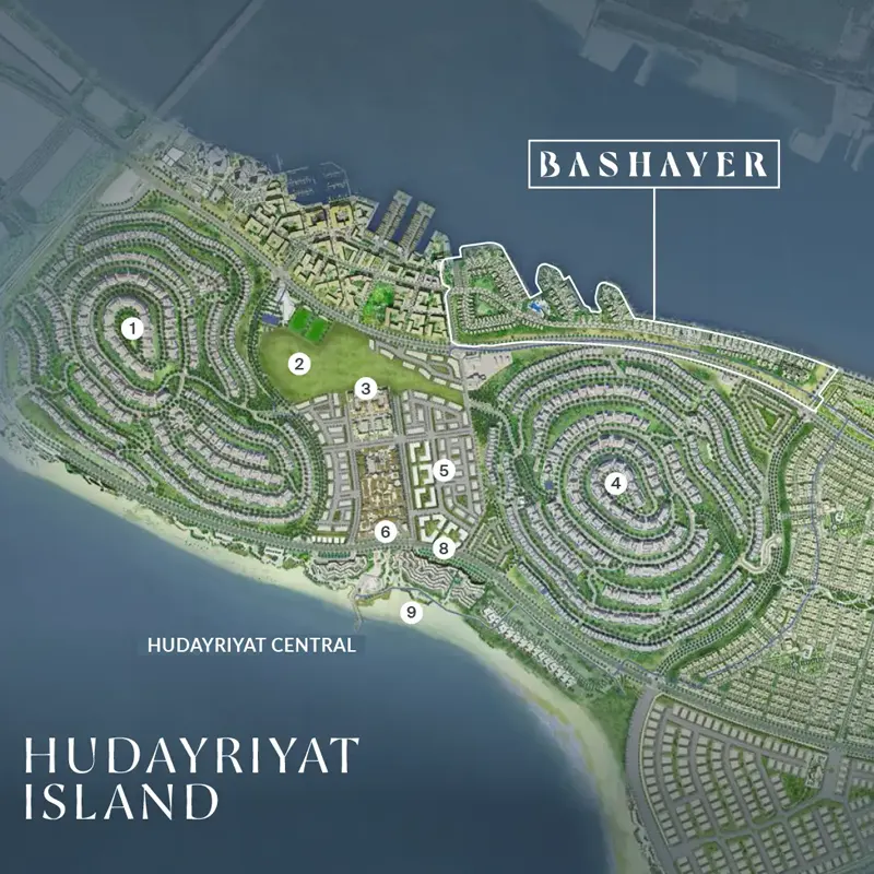 Bashayer Villas Phase 2 location image