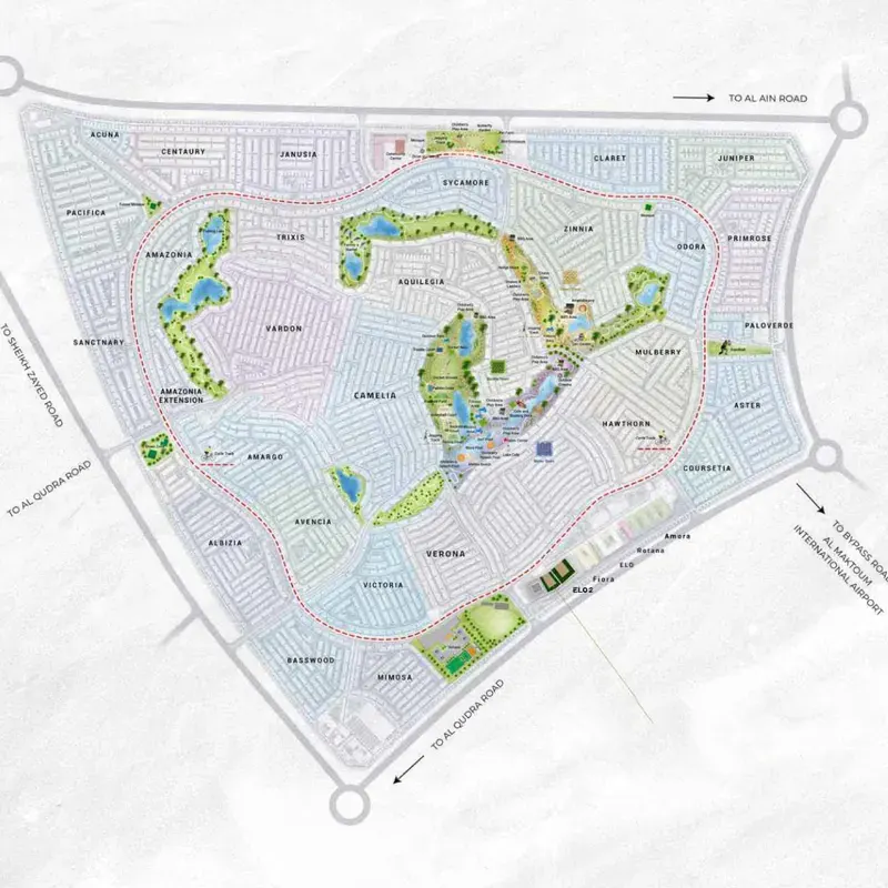 Damac ELO 2 location image