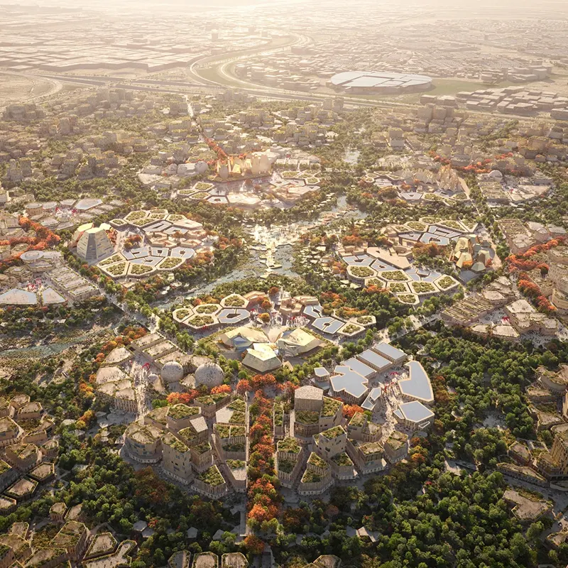 DAMAC Fiora Golf Verde location image