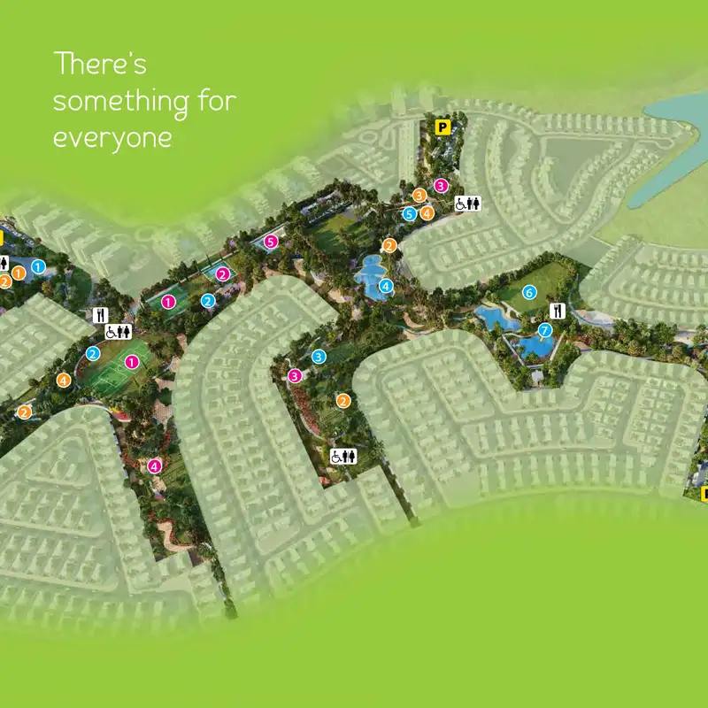 Damac The Park Villas location image