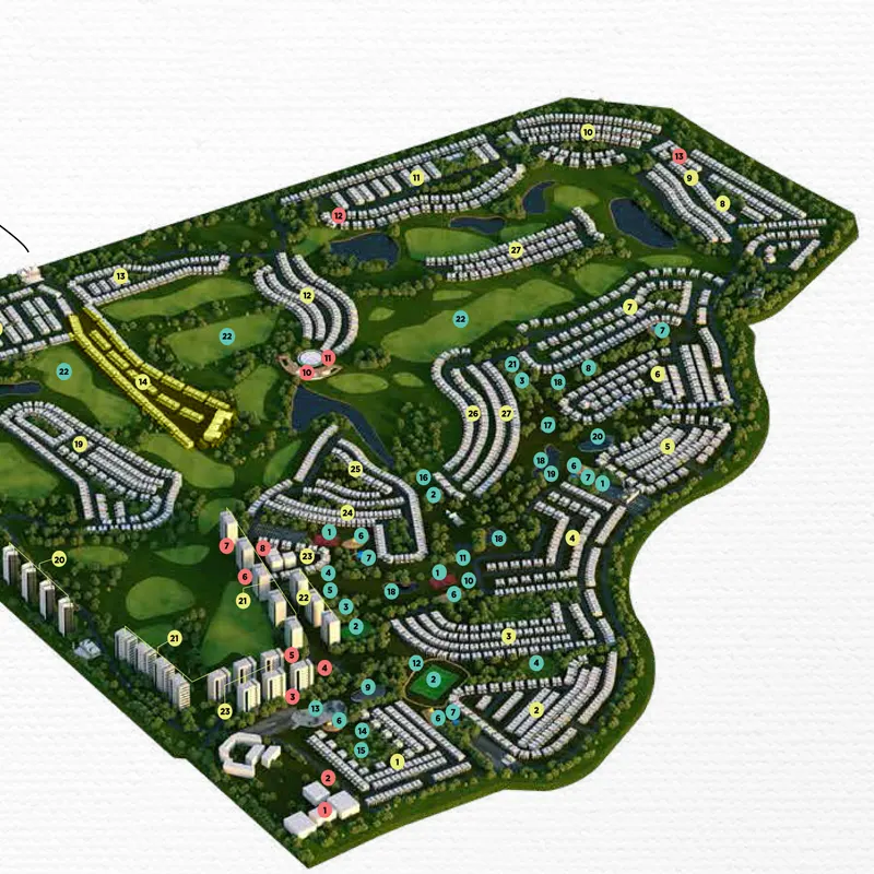 DAMAC Canvas Premium Plots location image