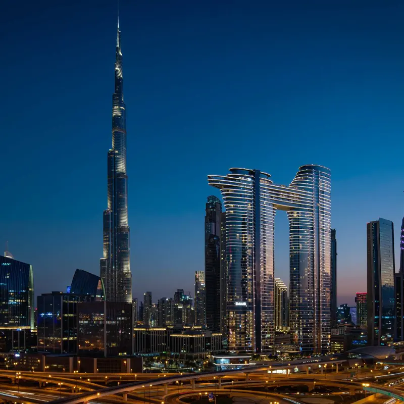 Emaar Address Residences location image