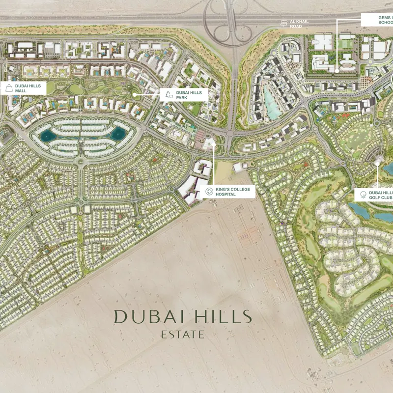 Emaar Club Place location image
