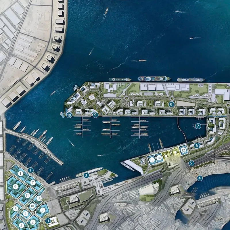 EMAAR Creek Marina location image