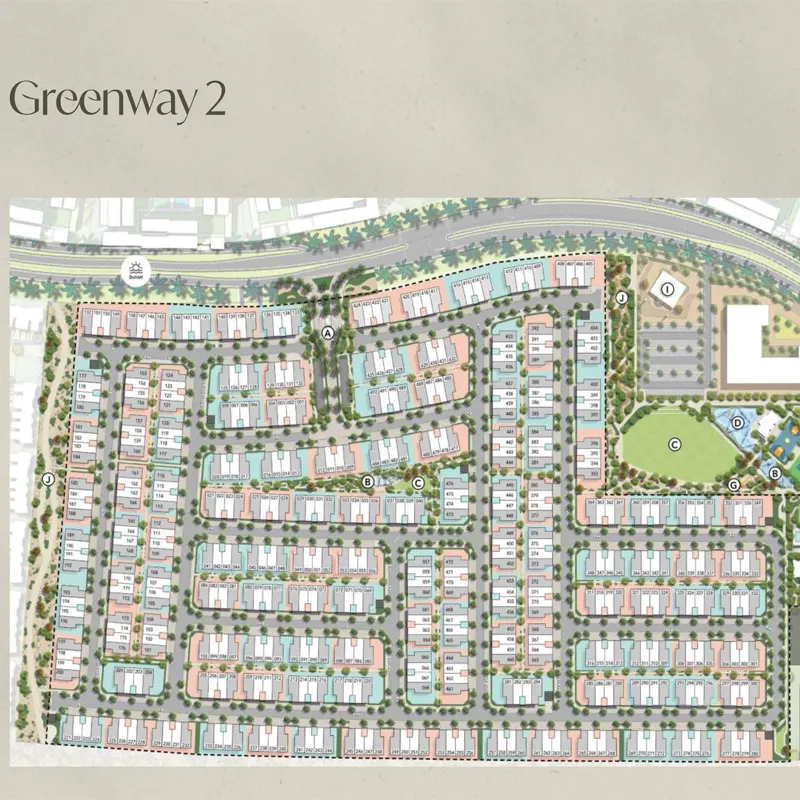 Emaar Greenway 2 location image