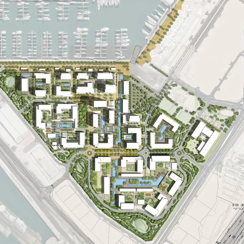 Emaar Ocean Point location image