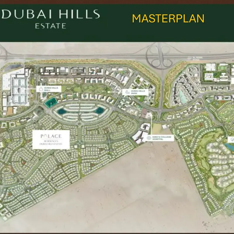 Emaar Palace Residences location image