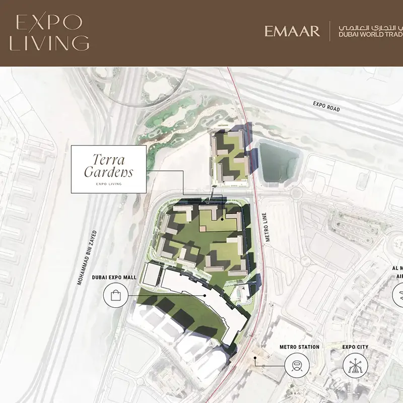 Emaar Terra Gardens location image