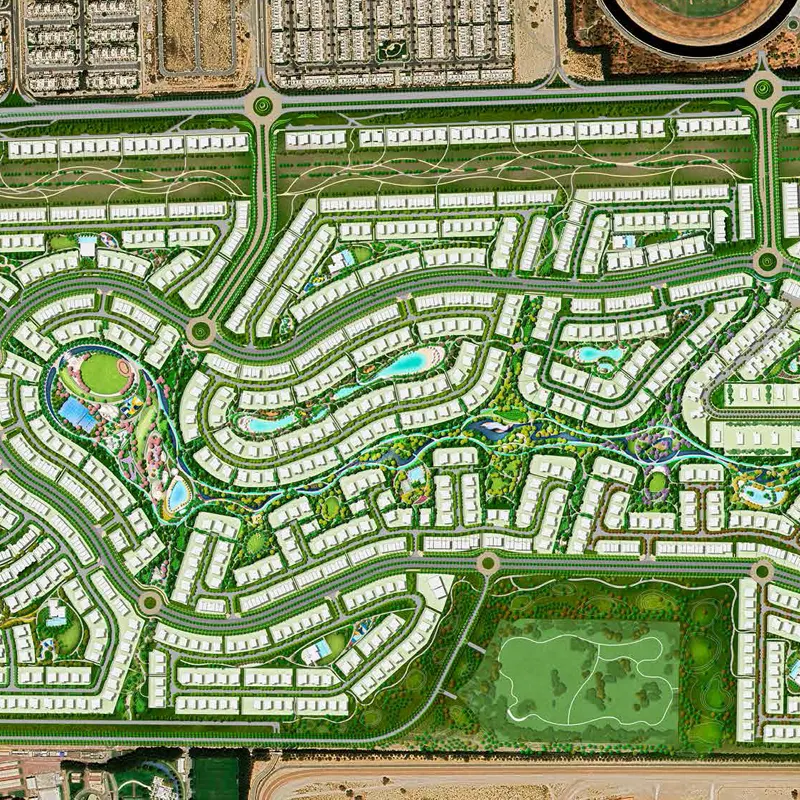 Meraas Nad Al Sheba Gardens Phase 4 location image