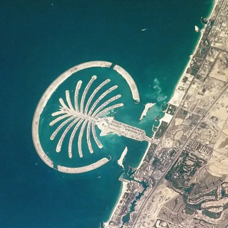 Nakheel Palm Beach Towers location image