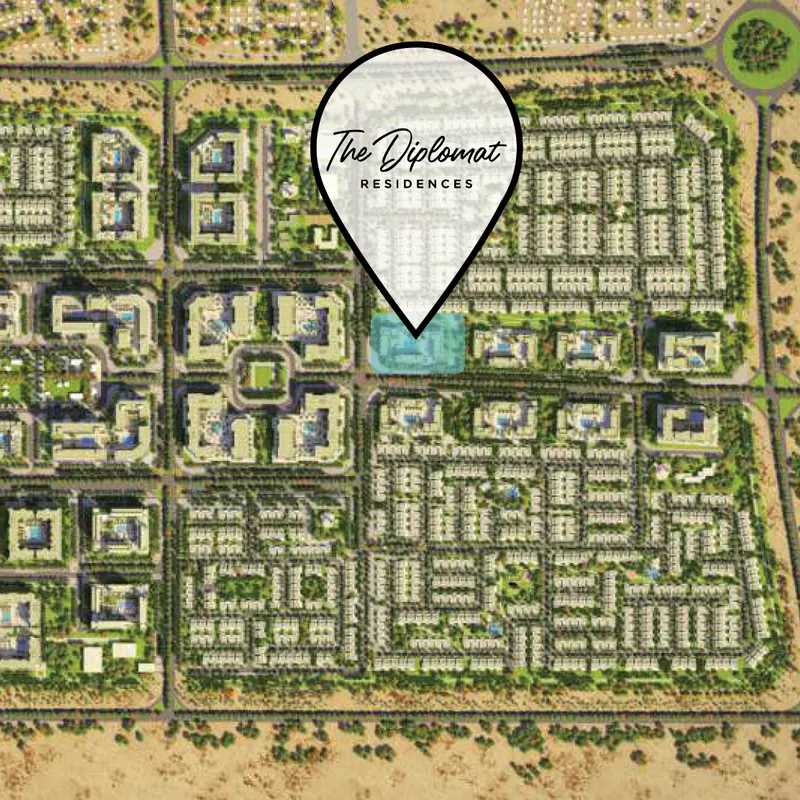 Nshama Diplomat Residences location image