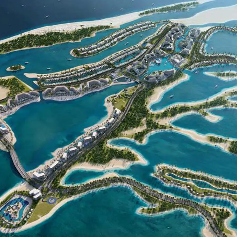 Sobha Coral Beach Villas location image
