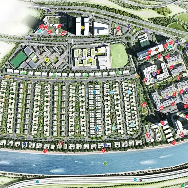 Sobha Creek Vistas location image