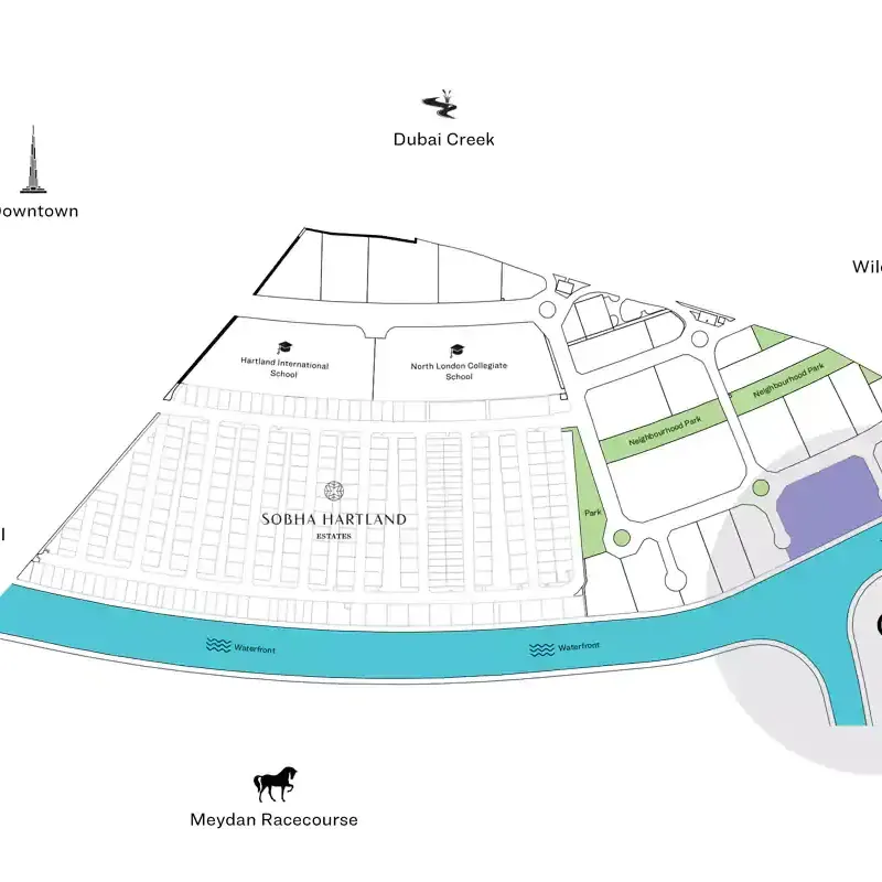 Sobha Crest Grande connectivity image