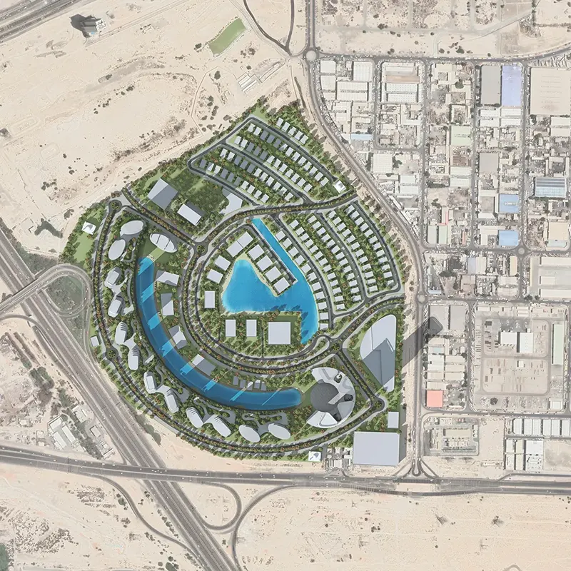 Sobha Hartland 2 Estates location image