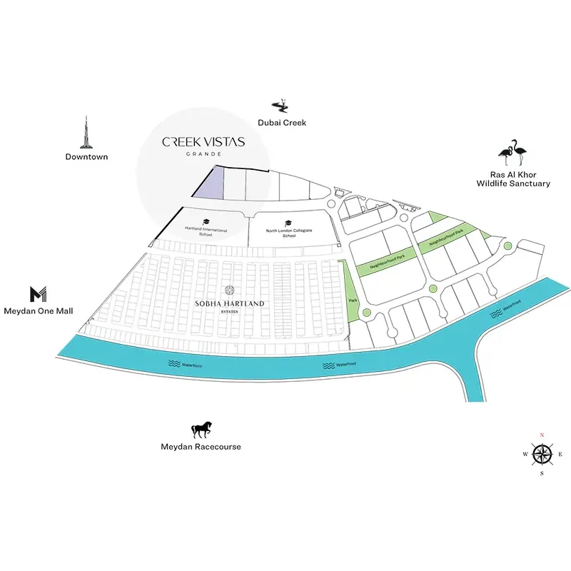 Sobha The Luxury Collection location image
