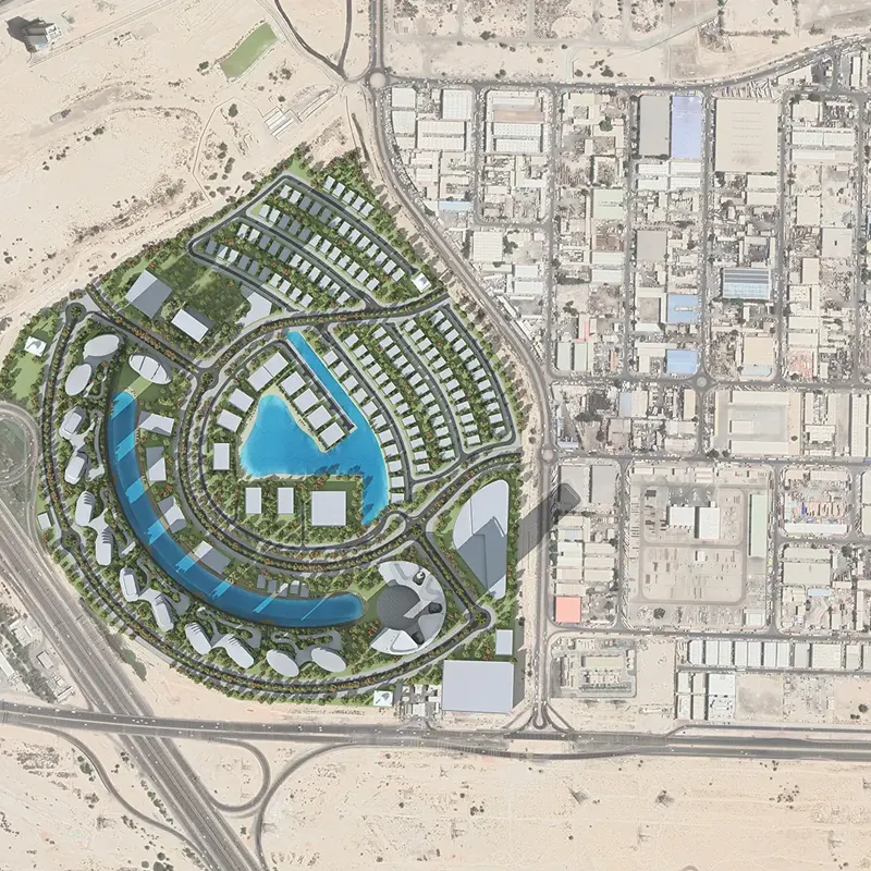 Sobha Estates Villas location image