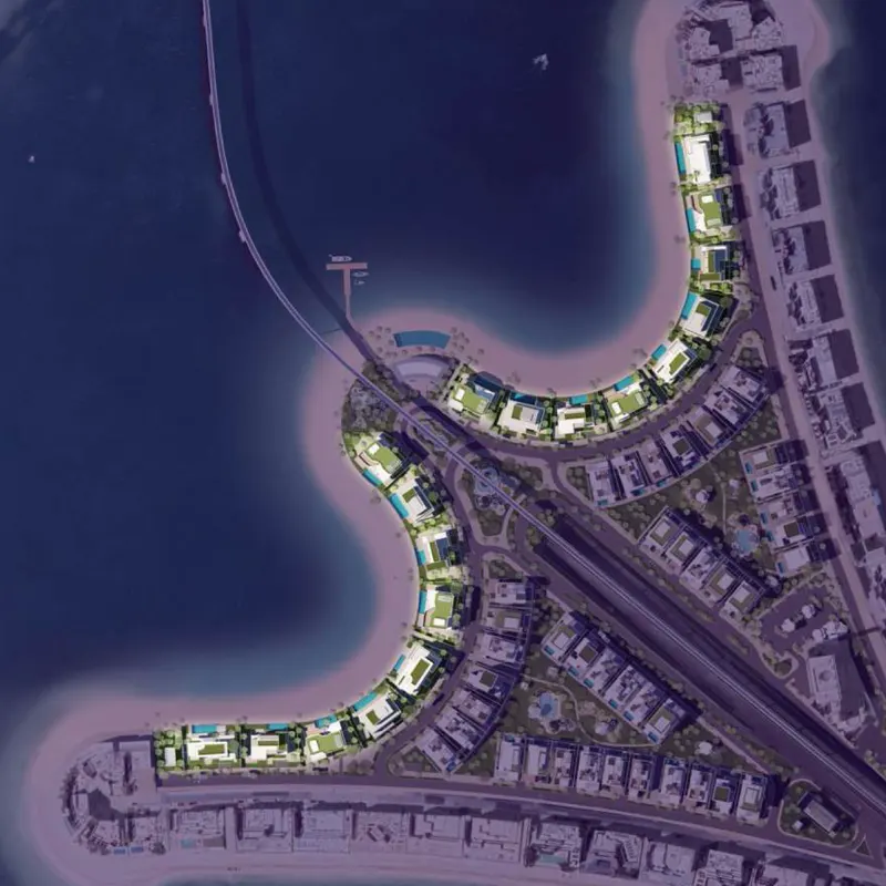Nakheel The Palm Crown location image