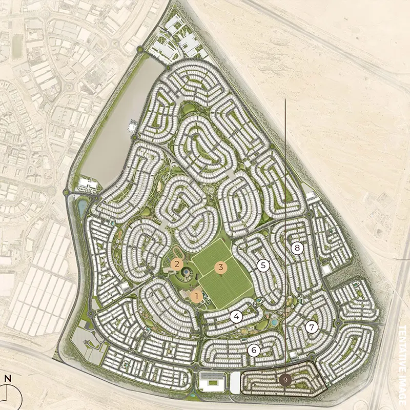 Emaar Selvara 4 location image