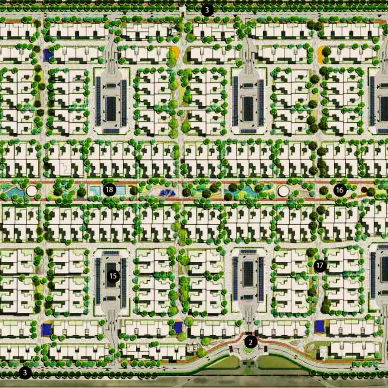 Aldar The Sustainable City location image