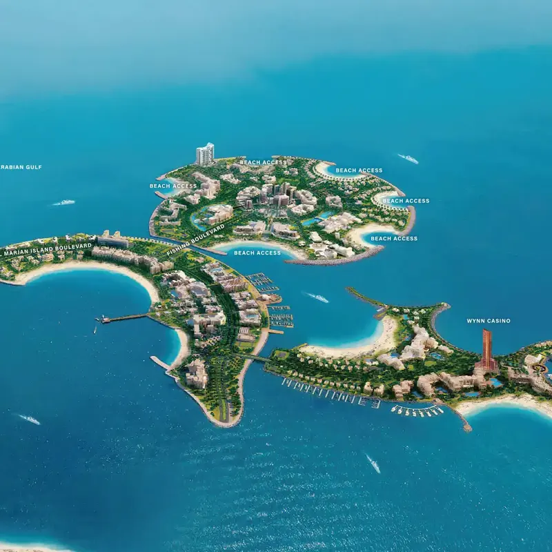 DAMAC Al Marjan Residences location image